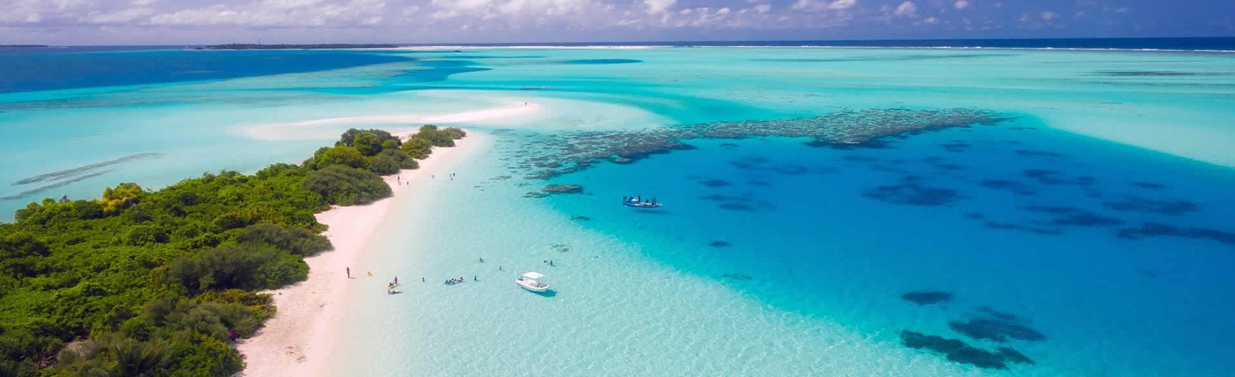sandy tropical beach